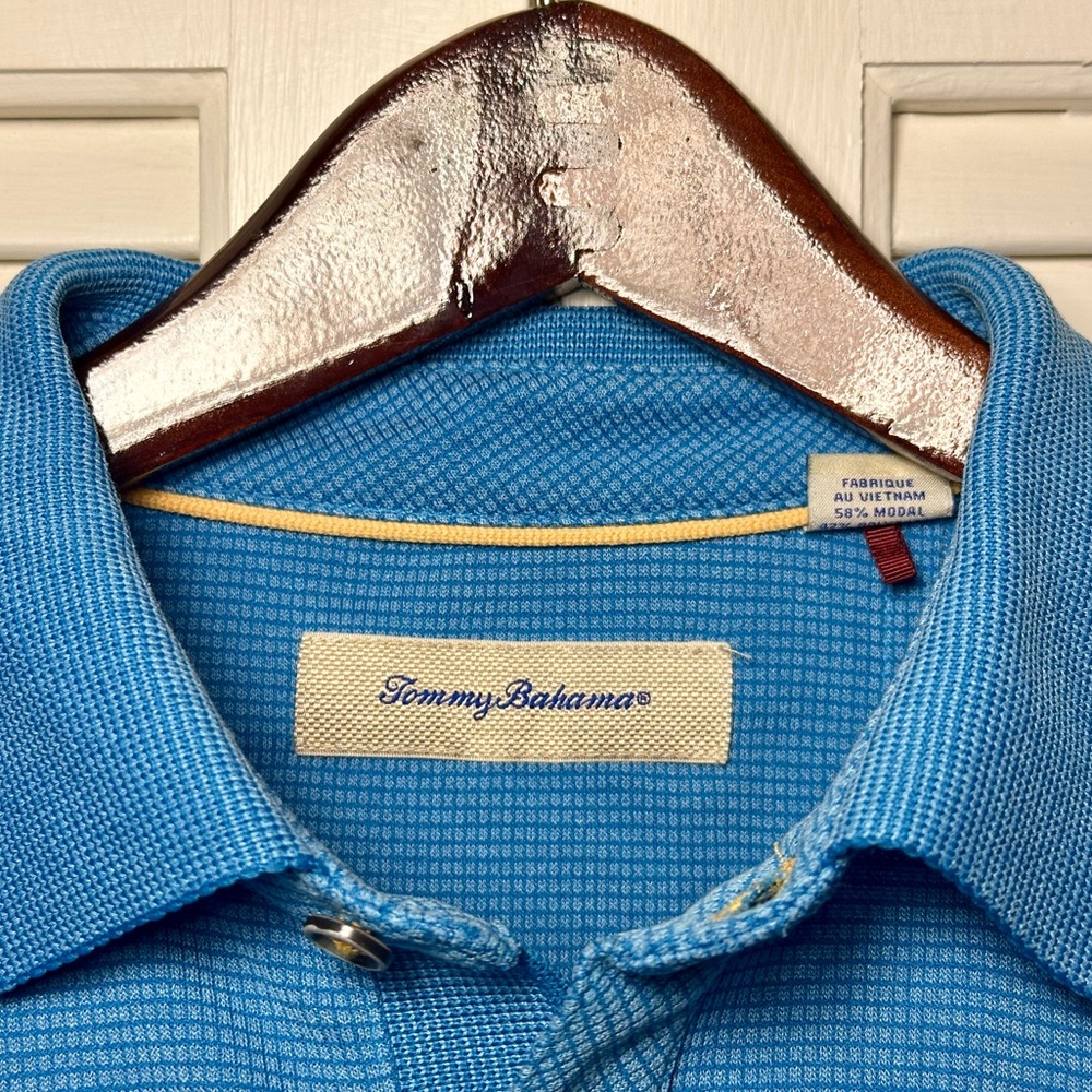 Tommy Bahama Men’s Swordfish Logo Modal Polo - Large